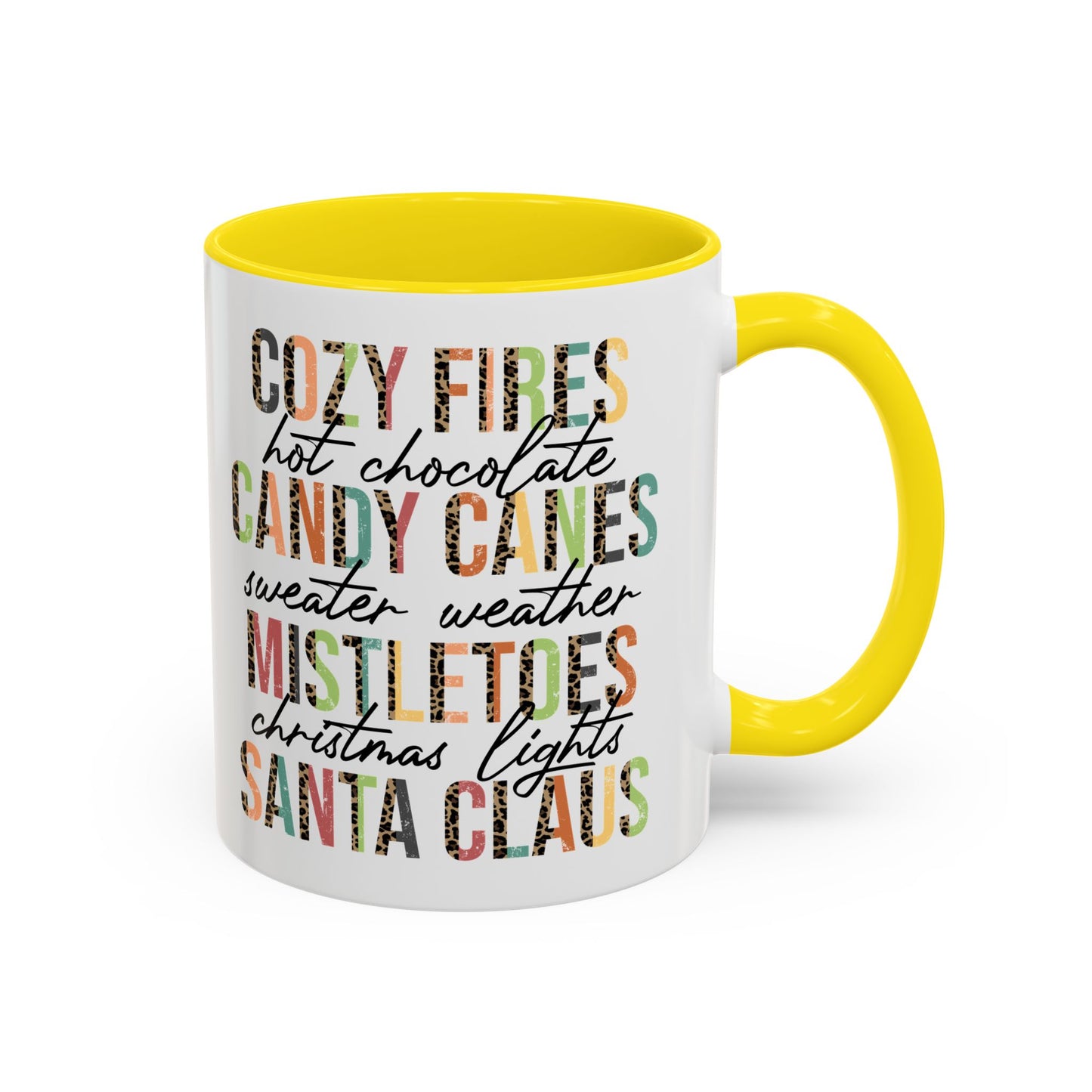Christmas Coffee Mug, 11oz, Sweater Weather Quote -