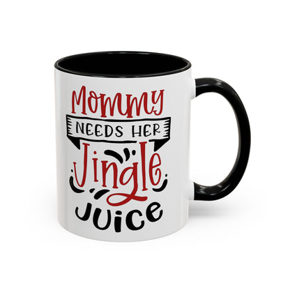 Christmas Coffee Mug, 11oz, "Jingle Juice"
