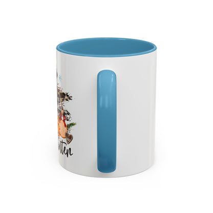 Christmas Coffee Mug, 11oz, "Just a girl who loves winter!"