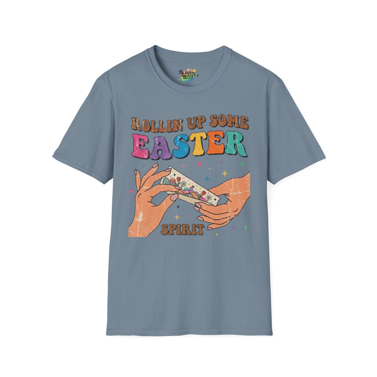 Rollin Up Some Easter Spirit Unisex Soft Style T-Shirt