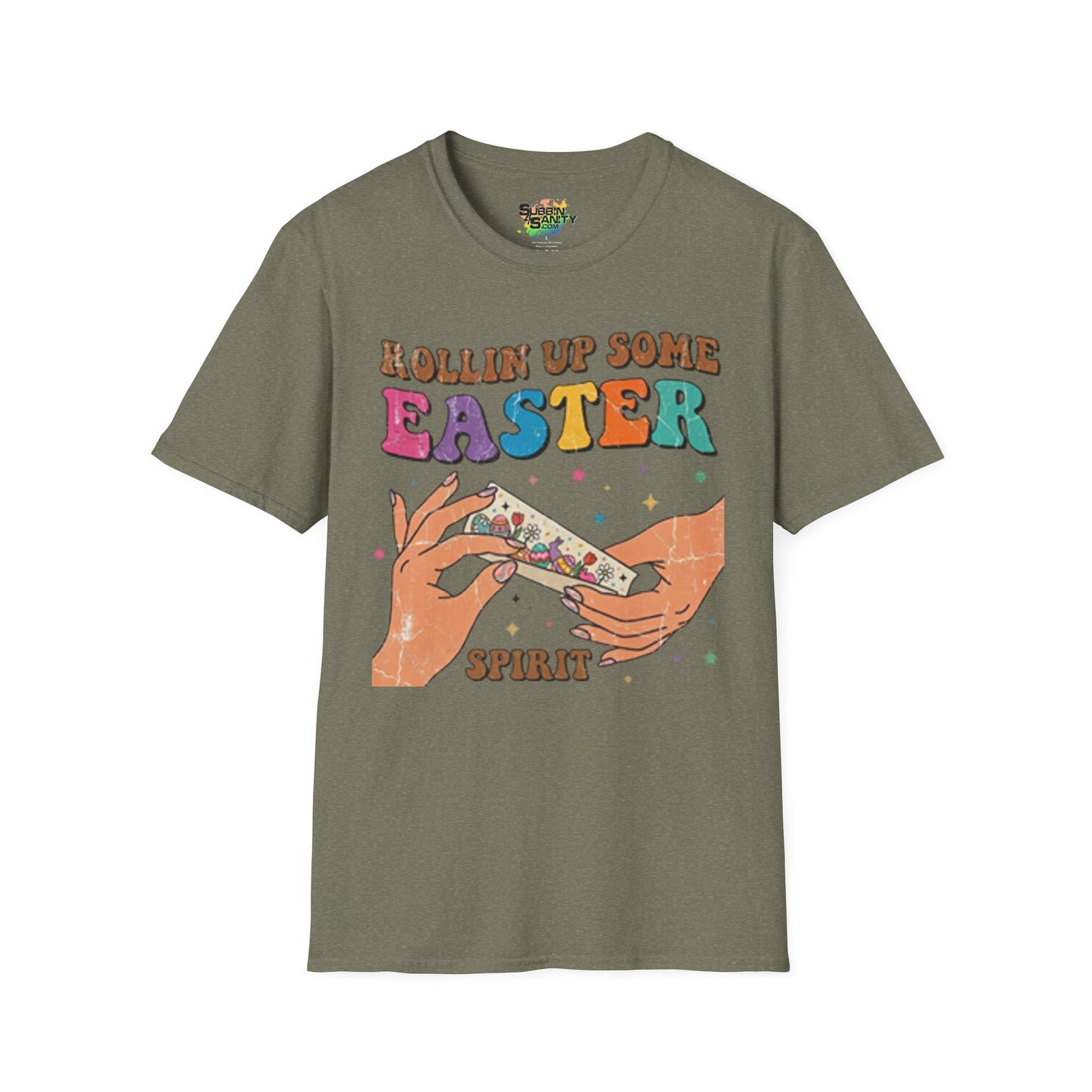 Rollin Up Some Easter Spirit Unisex Soft Style T-Shirt