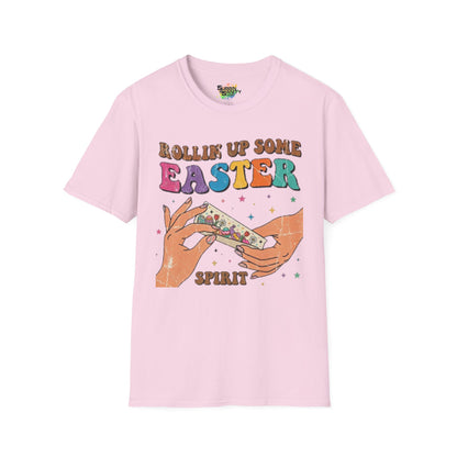 Rollin Up Some Easter Spirit Unisex Soft Style T-Shirt