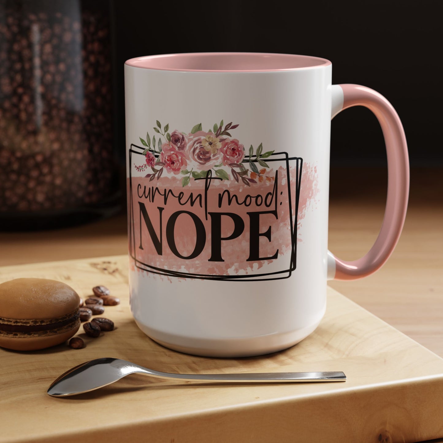 Coffee Mug, 11oz, "Current Mood NOPE"