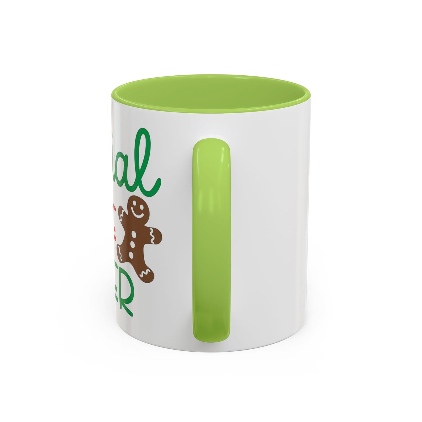 Christmas Coffee Mug, 11oz, "Official Cookie Tester"