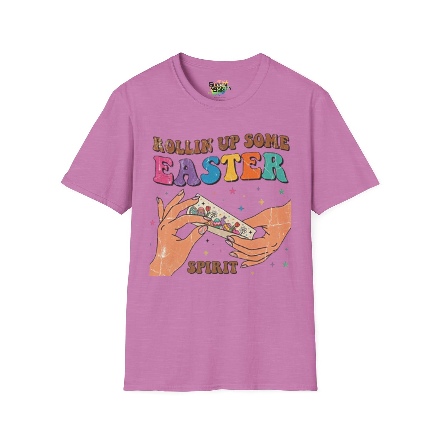 Rollin Up Some Easter Spirit Unisex Soft Style T-Shirt