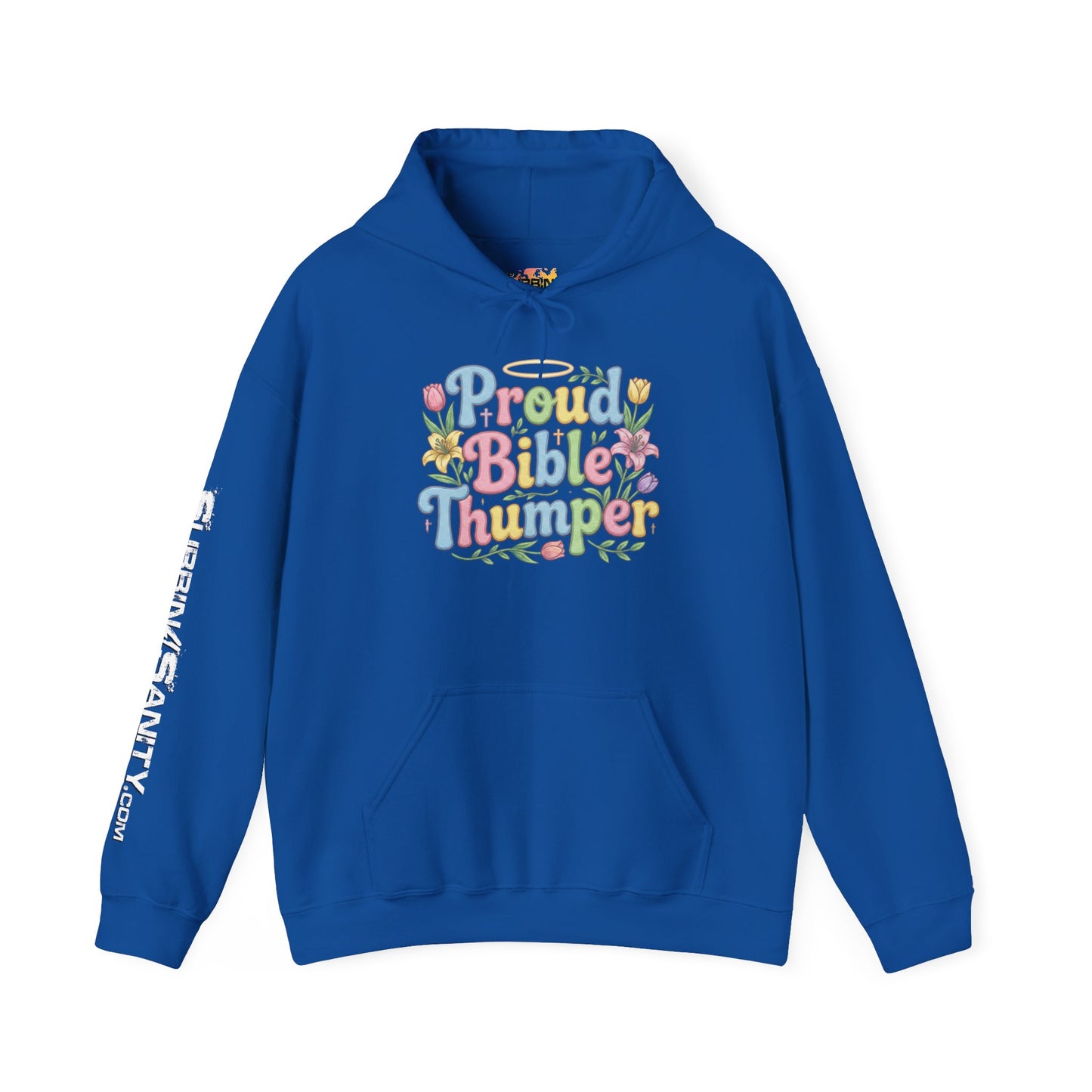 Proud Bible Thumper Rose Easter Faith Hoodie