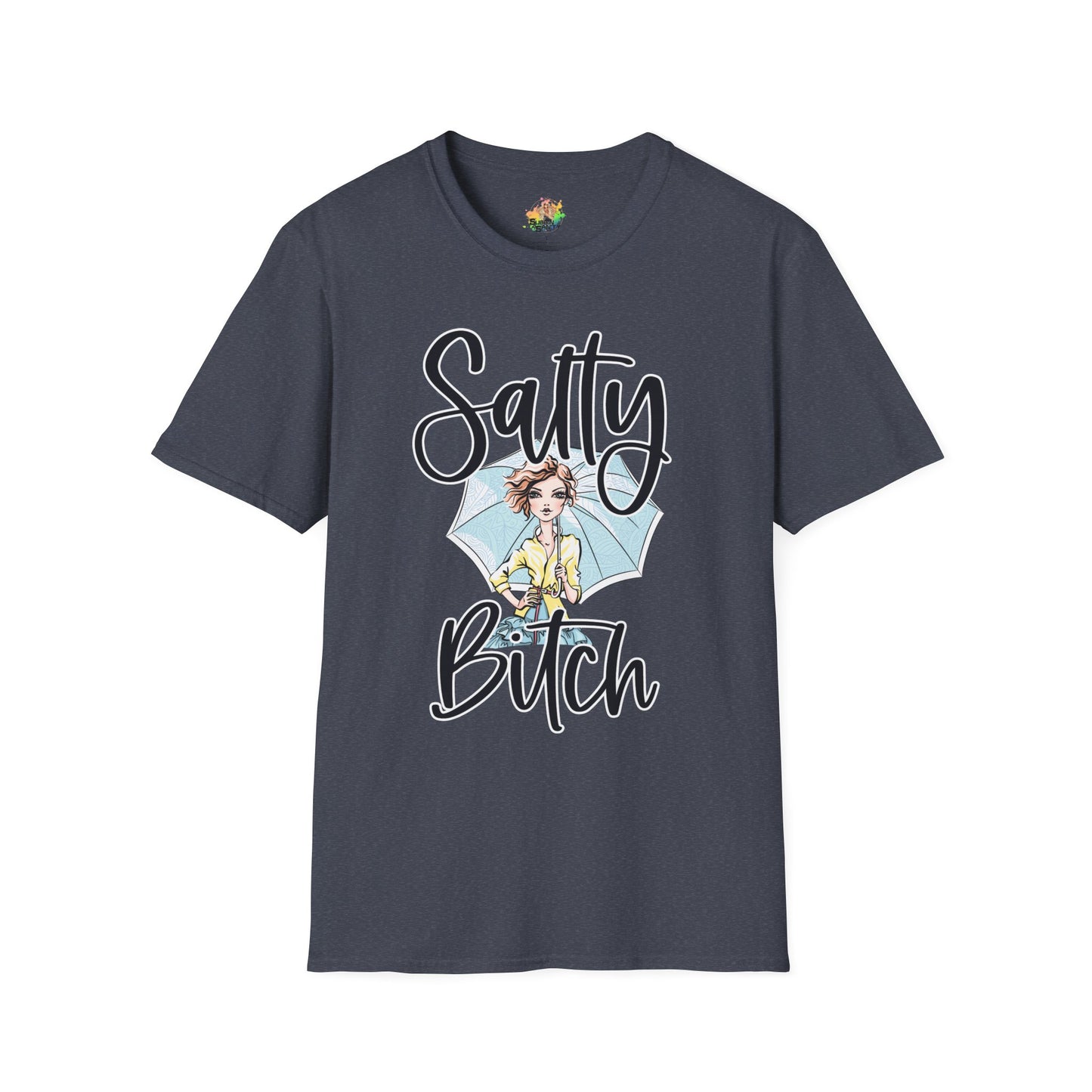 Salty Bitch Graphic T-Shirt | Funny Bold Attitude Tee by Subbin4Sanity