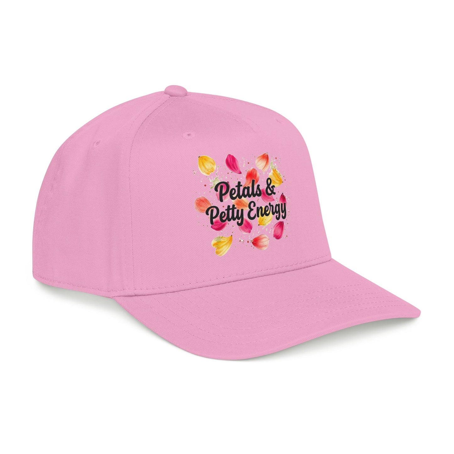 "Petals & Petty Energy" — Baseball Cap