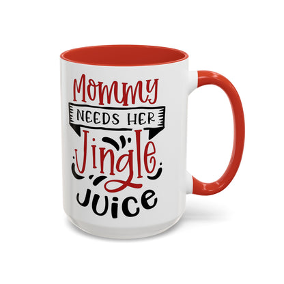 Christmas Coffee Mug, 11oz, "Jingle Juice"