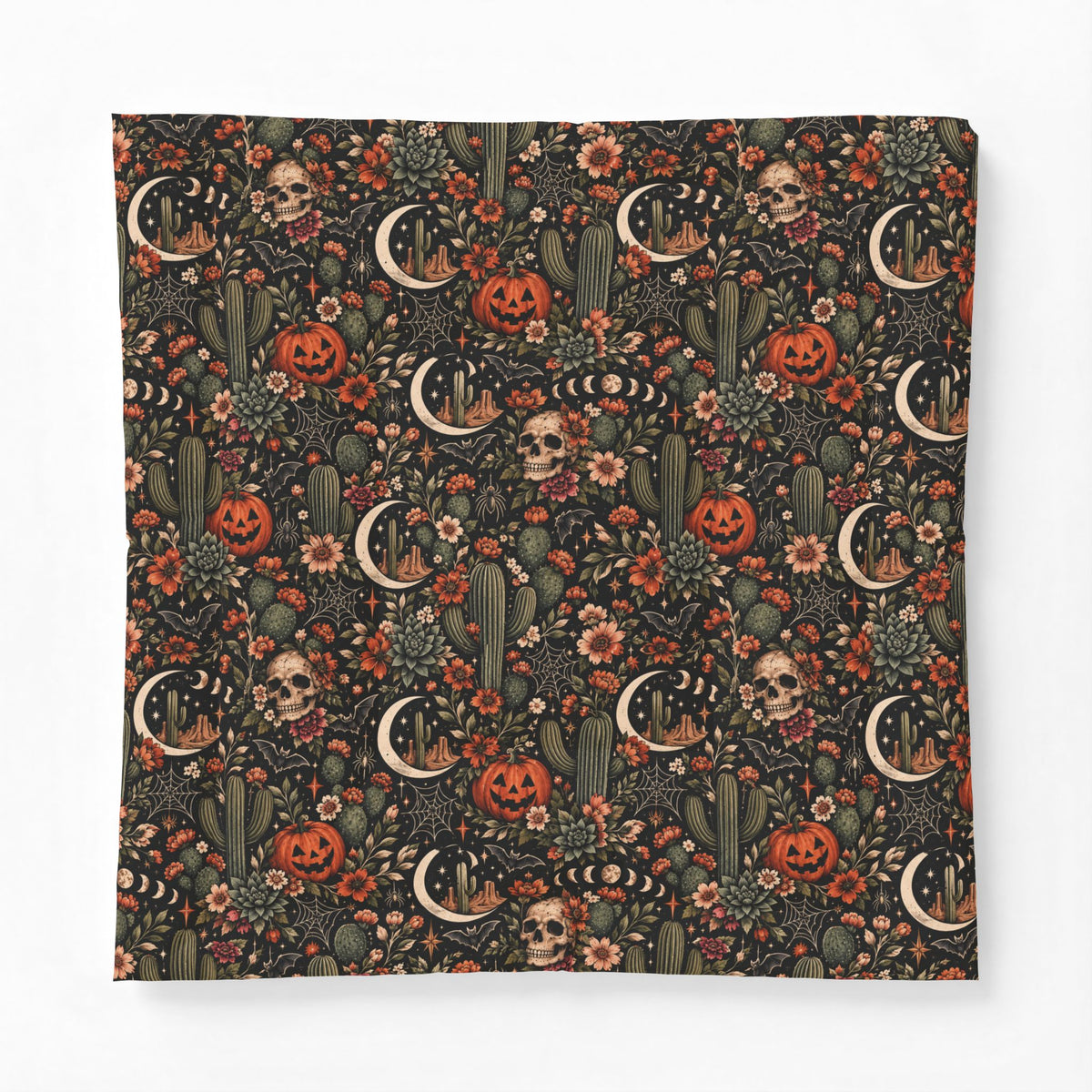 Desert Eclipse Comforter | Boho Halloween Celestial Bedding by Subbin4Sanity