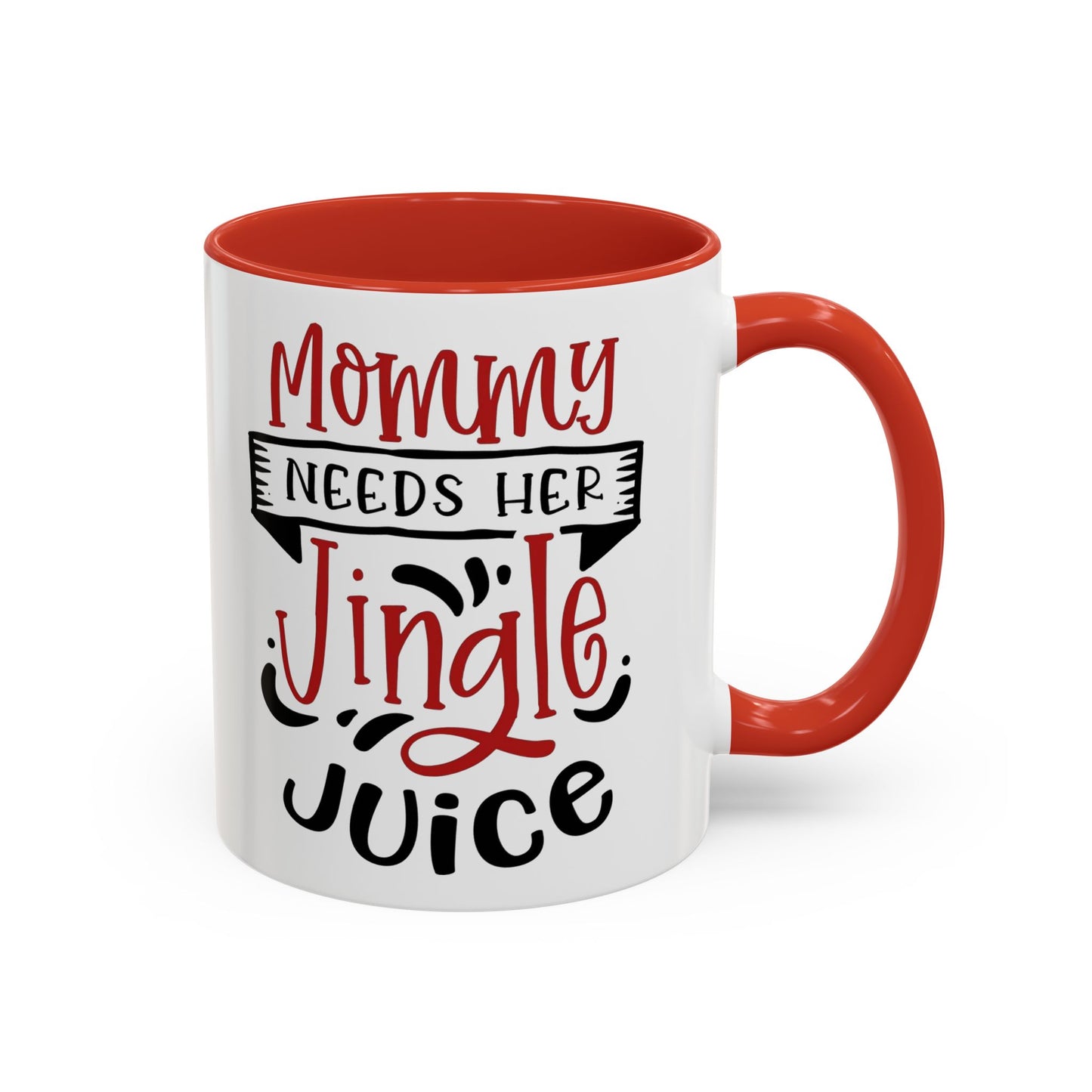 Christmas Coffee Mug, 11oz, "Jingle Juice"