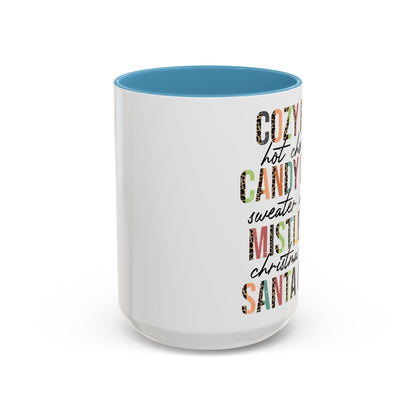 Christmas Coffee Mug, 11oz, Sweater Weather Quote -