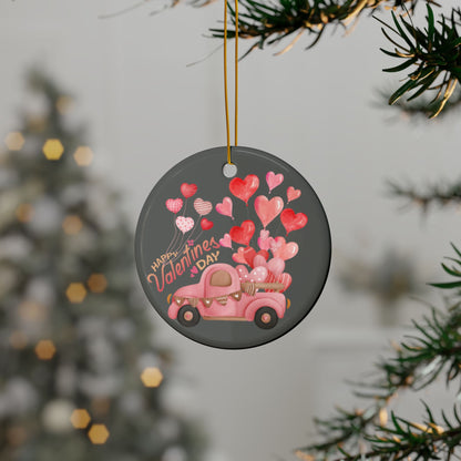 Valentines Ceramic Ornament (1pc, 3pcs, 5pcs, 10pcs)