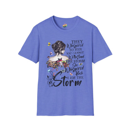 I Am The Storm Graphic T-Shirt | Empowering Women’s Statement Tee by Subbin4Sanity