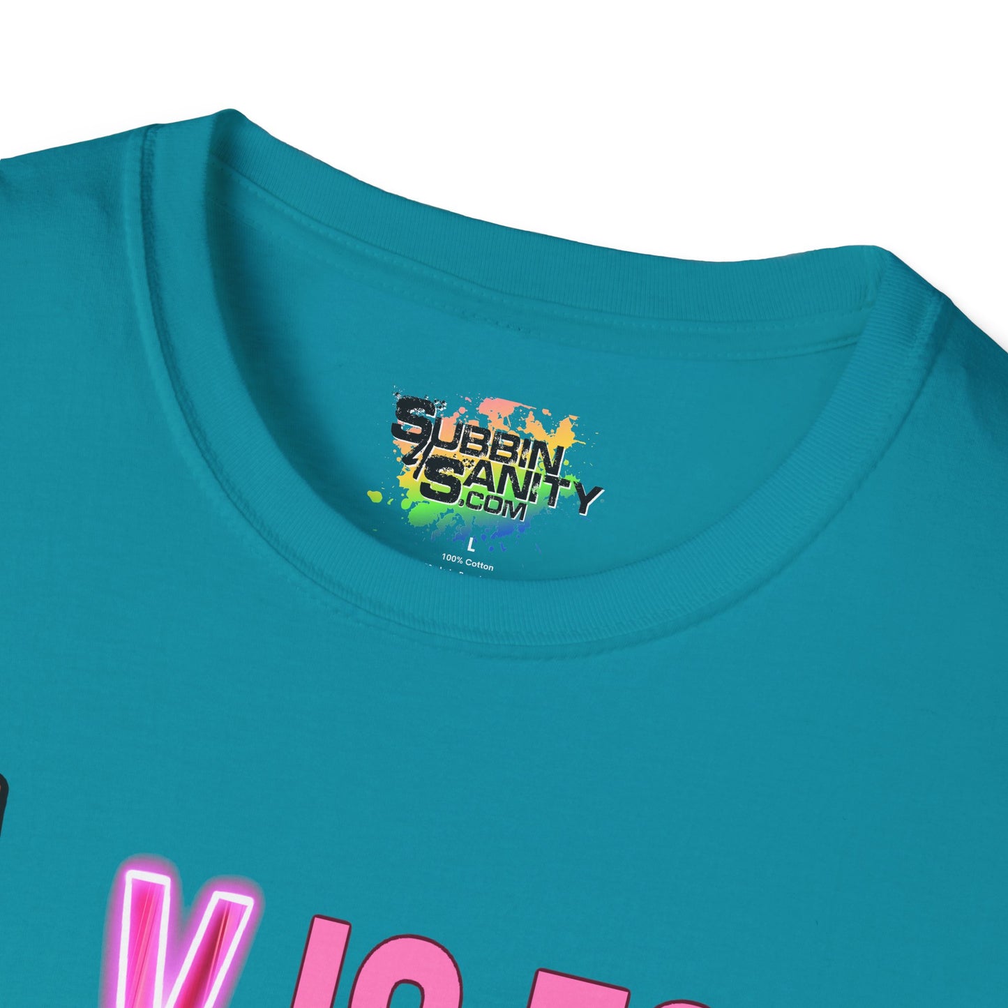 "V Is For Vodka" Valentine T-Shirt – Cute Graphic Tee | Unisex Softstyle Valentine’s Day Shirt