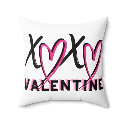 XOXO Valentine Double Sided Pillowcase & Pillow Insert