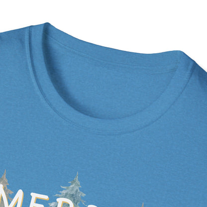 Merry Christmas Y’all Graphic T-Shirt | Southern Holiday Tee by Subbin4Sanity