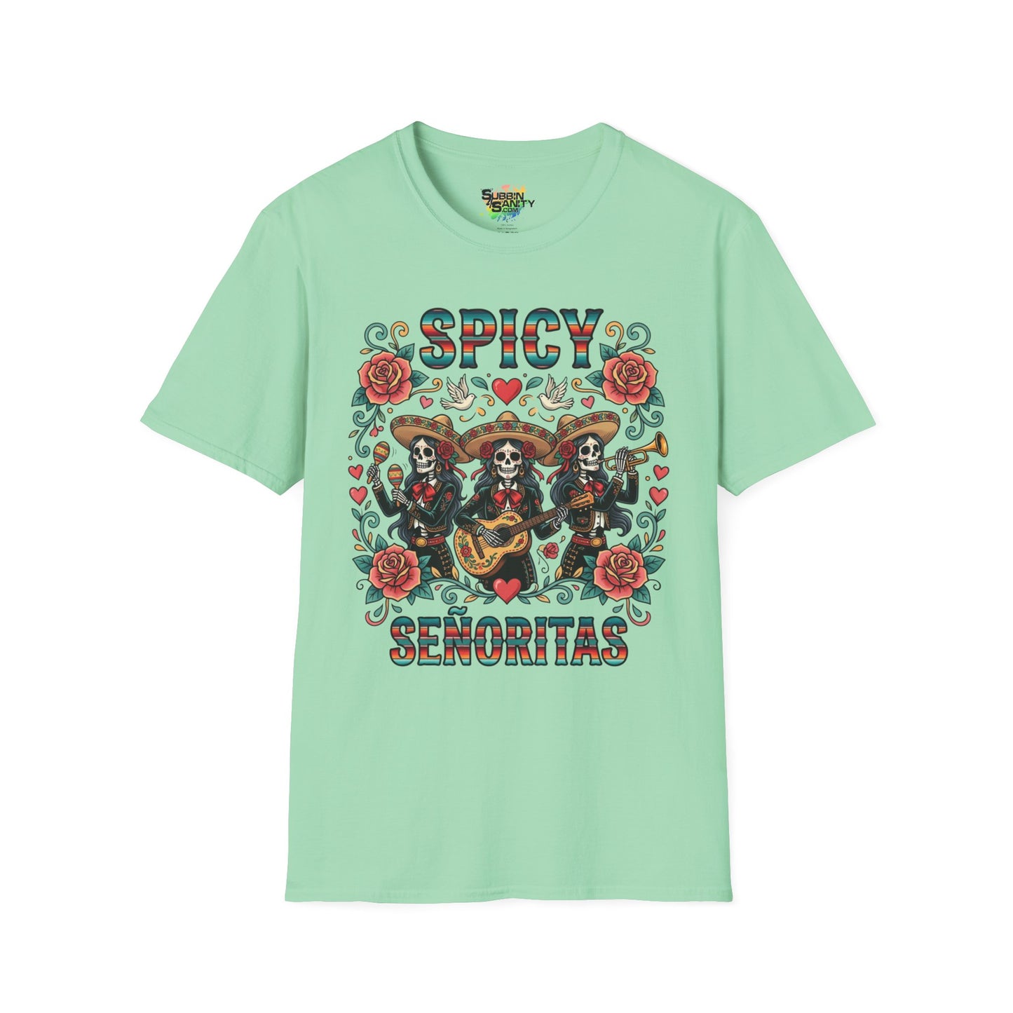 "Spicy Senoritas" | Unisex Softstyle T-Shirt