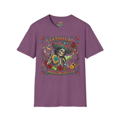 "Tequila Made Me Do It" | Unisex Softstyle T-Shirt