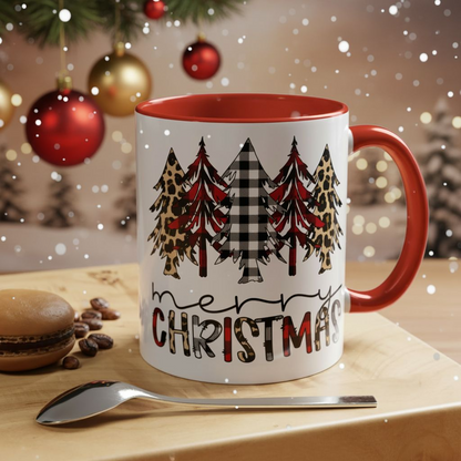 Christmas Coffee Mug, 11oz, "Merry Christmas"