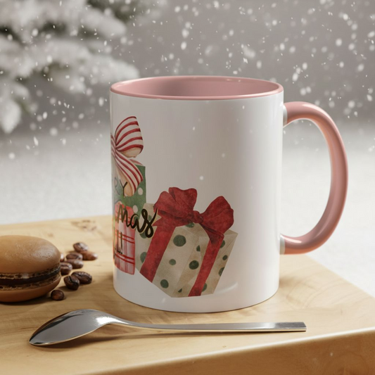 Christmas Coffee Mug, "Merry Christmas Yall", 11oz