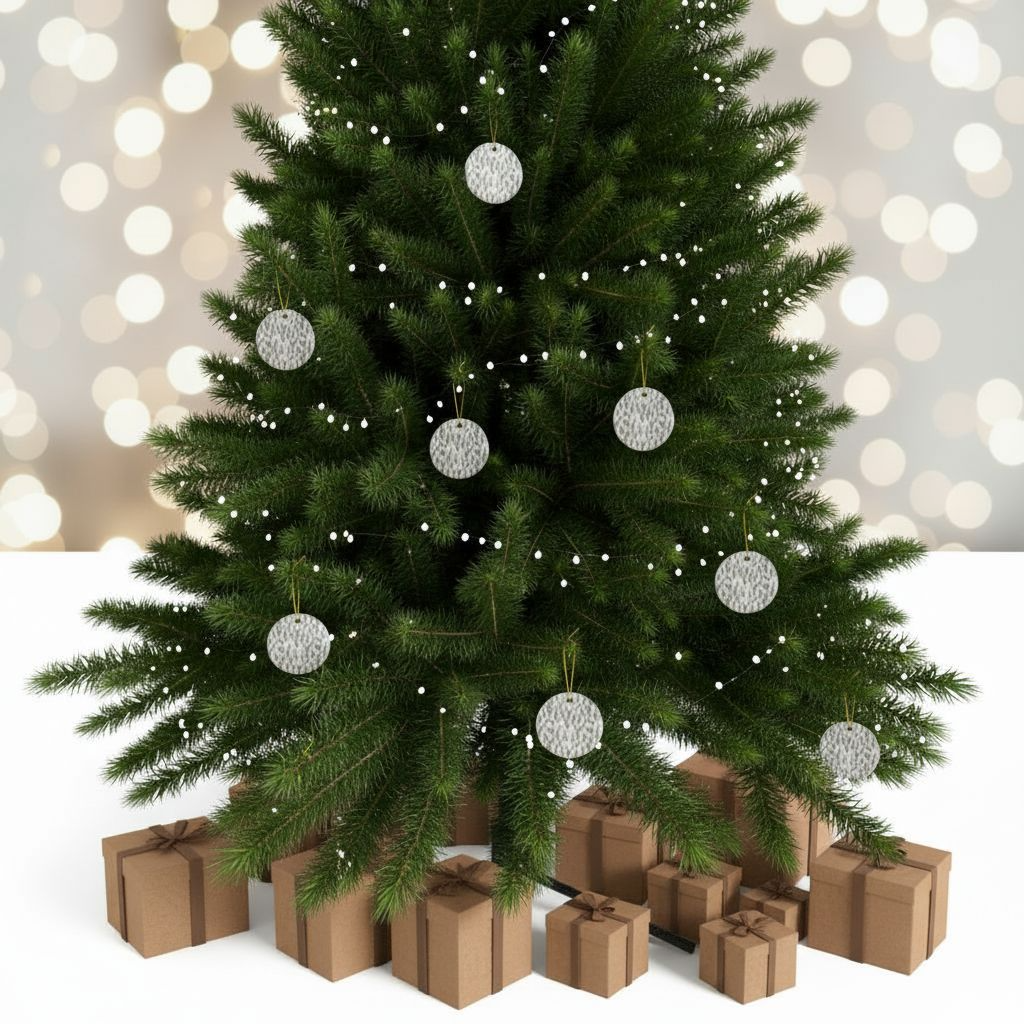 Christmas Ceramic Ornaments (1pc, 3pcs, 5pcs, 10pcs)