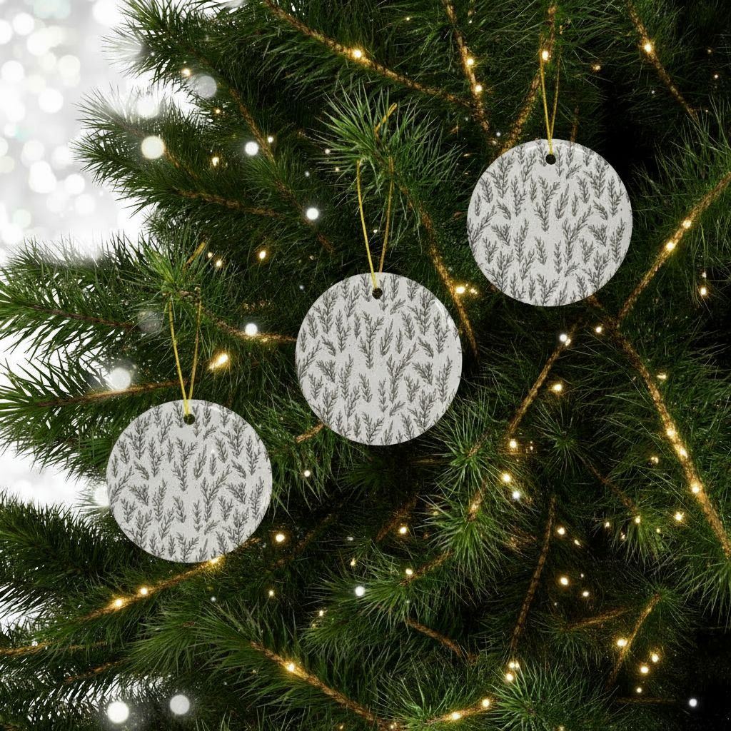 Christmas Ceramic Ornaments (1pc, 3pcs, 5pcs, 10pcs)