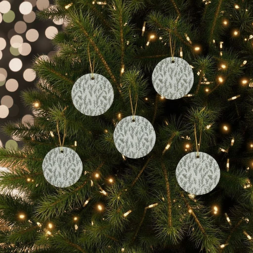 Christmas Ceramic Ornaments (1pc, 3pcs, 5pcs, 10pcs)