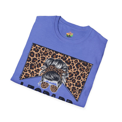 Leopard Junkie Graphic T-Shirt | Retro Bad Girl Statement Tee by Subbin4Sanity