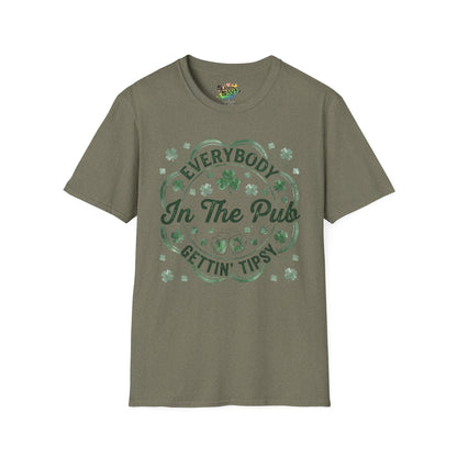 "Everybody In The Pub Gettin' Tipsy" | Unisex Softstyle T-Shirt