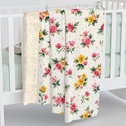 Wildflower Sprinkle Pattern – Splatter Bloom Collection – Original Seamless Design By Subbin4Sanity