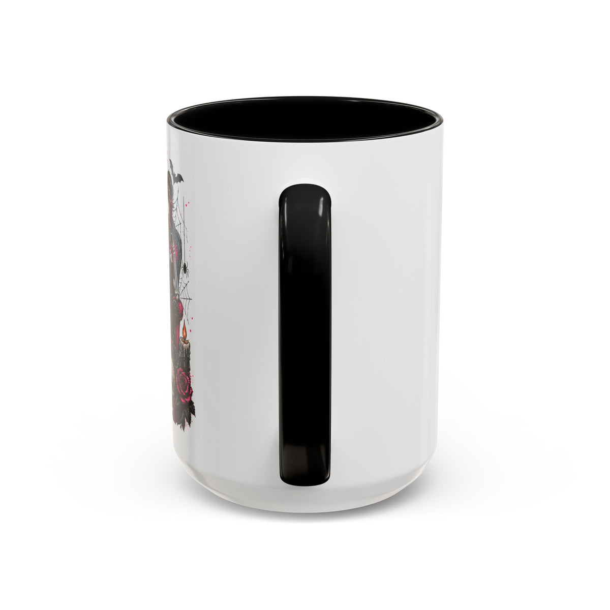 If Karma Needs Help Call Me Coffee Mug | Sarcastic Gothic Ceramic Mug by Subbin4Sanity