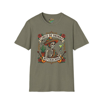 "Cinco De Drinko" | Unisex Softstyle T-Shirt
