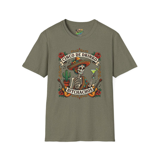 "Cinco De Drinko" | Unisex Softstyle T-Shirt