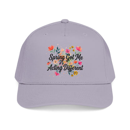 "Spring Got Me Acting Different" — Baseball Cap