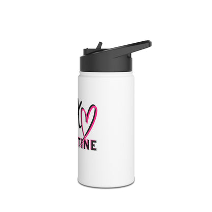 XOXO Stainless Steel Water Bottle — Valentine's Day Water Bottle