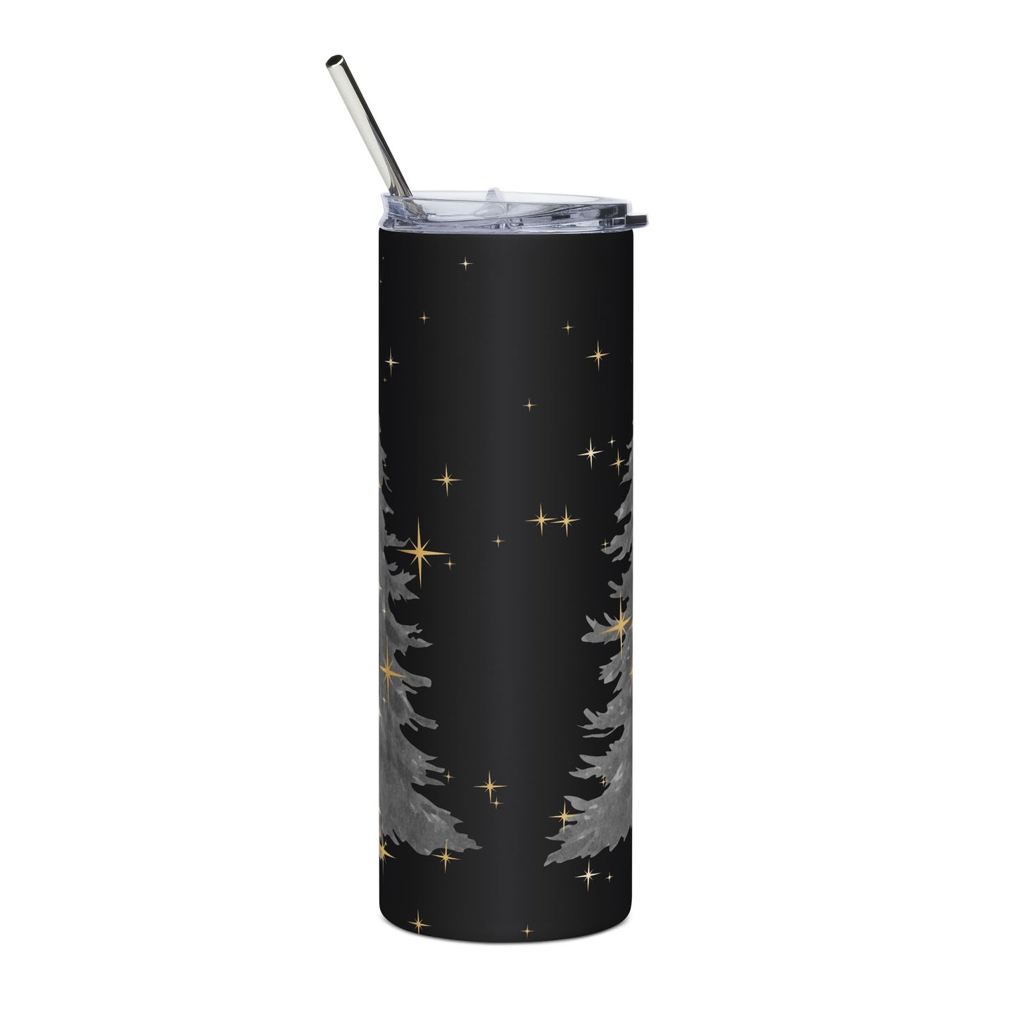 20oz Stainless Tumbler — 'Gonna Go Lay Under The Christmas Tree To Remind My Family I'm A Gift' Holiday Travel Mug