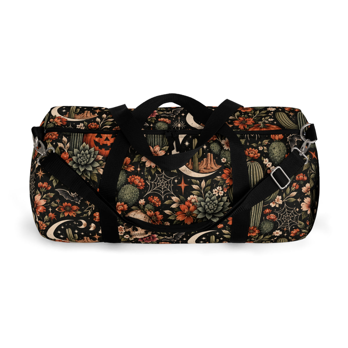 Desert Eclipse Duffel Bag | Boho Halloween Celestial Travel Bag by Subbin4Sanity