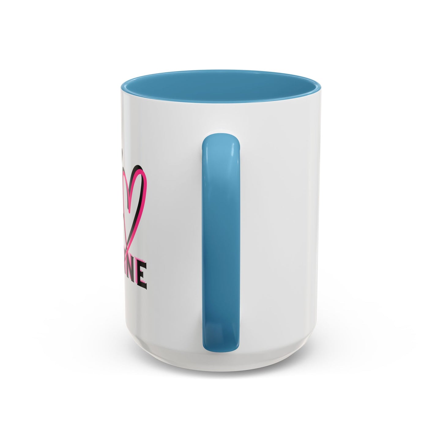 XOXO Valentine Accent Coffee Mug — 11oz & 15oz