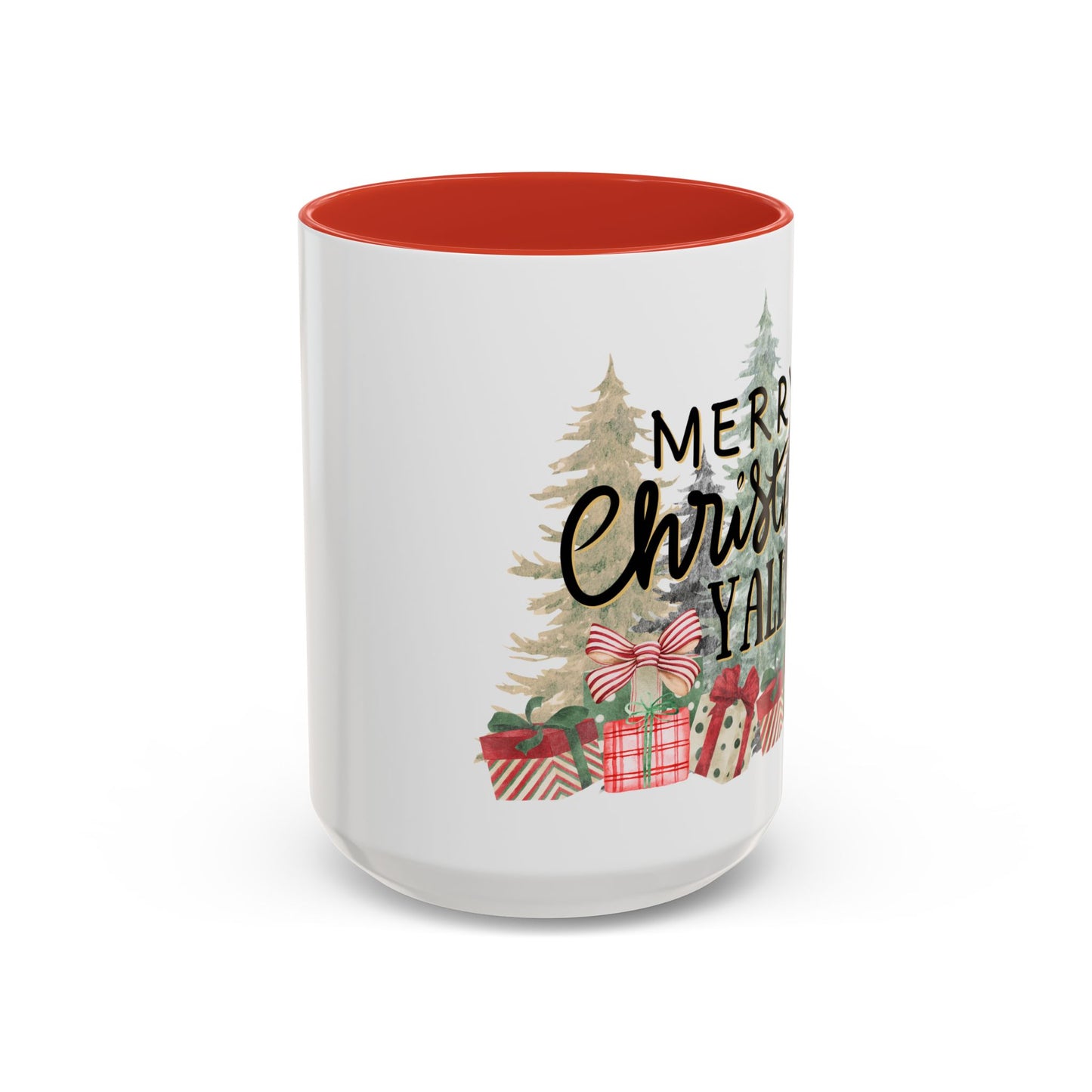 Christmas Coffee Mug, 11oz, "Merry Christmas Yall"