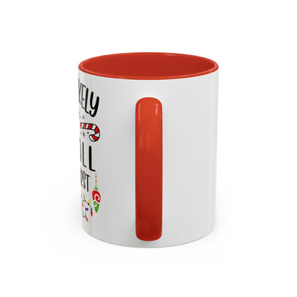 Christmas Coffee Mug, 11oz, "Most likely to fall asleep first"