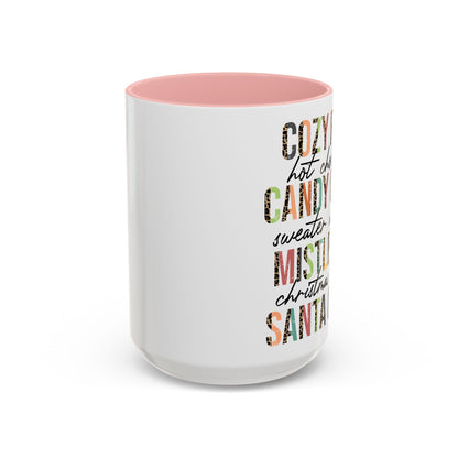 Christmas Coffee Mug, 11oz, Sweater Weather Quote -