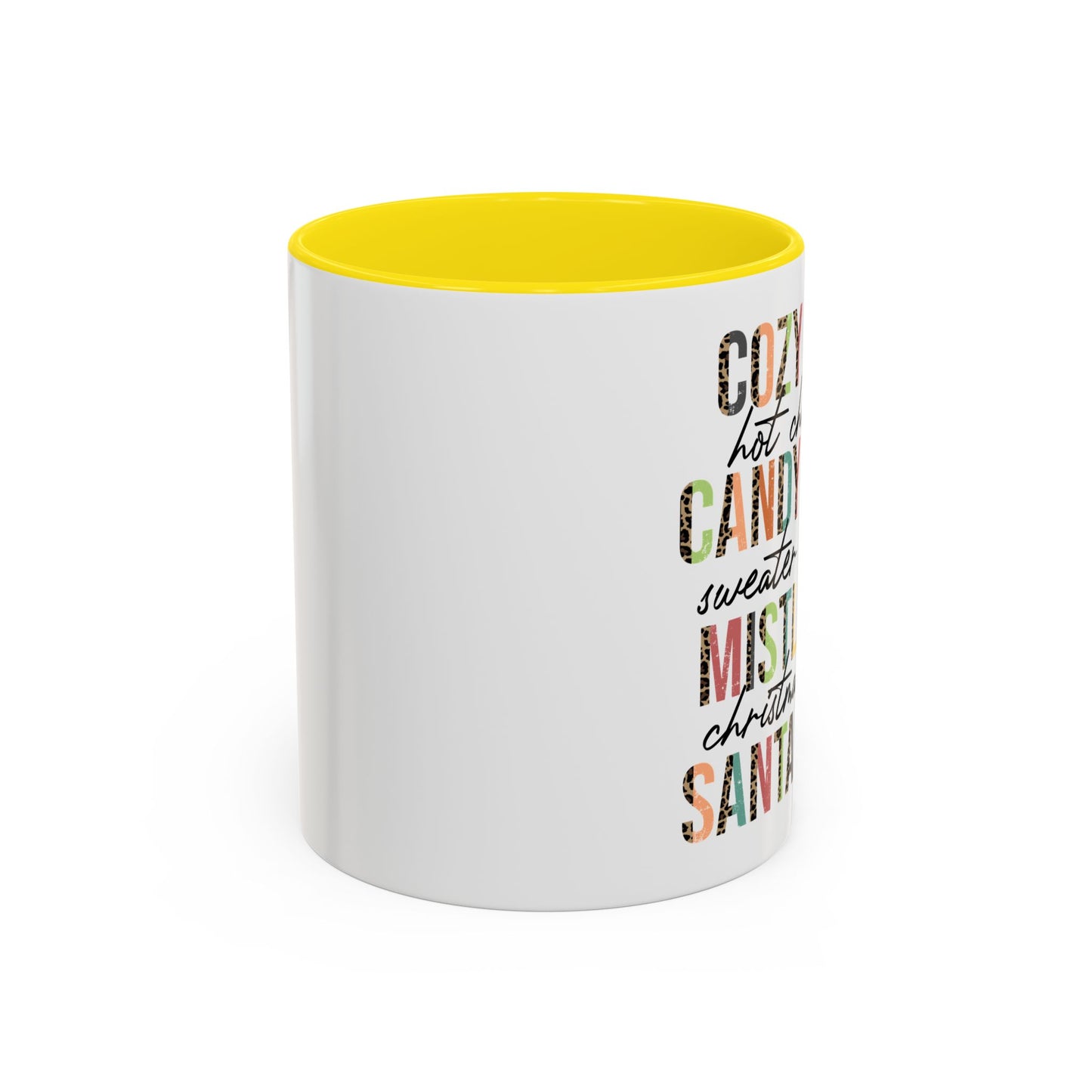 Christmas Coffee Mug, 11oz, Sweater Weather Quote -