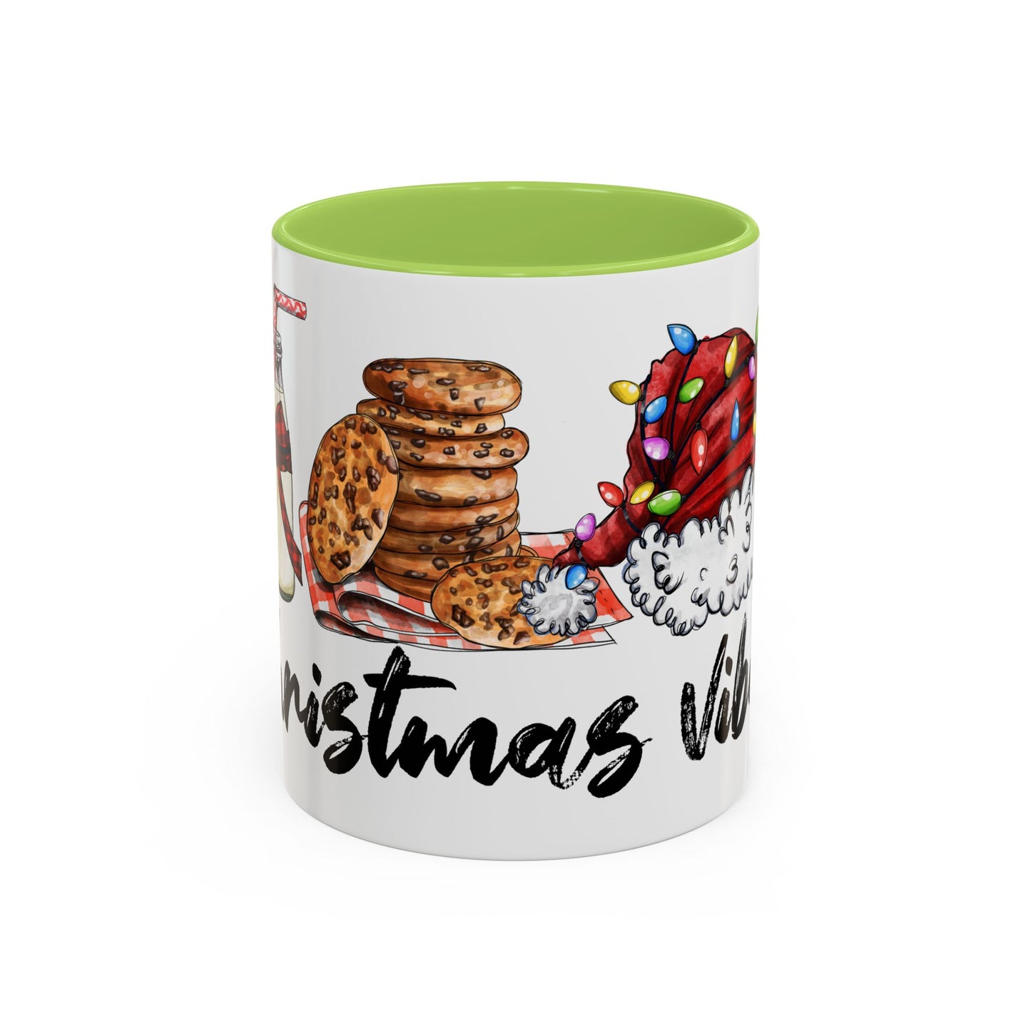 Christmas Coffee Mug, 11oz, "Christmas Vibes"
