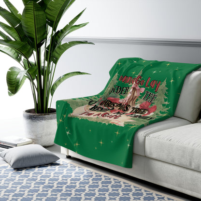 Christmas Sherpa Fleece Blanket