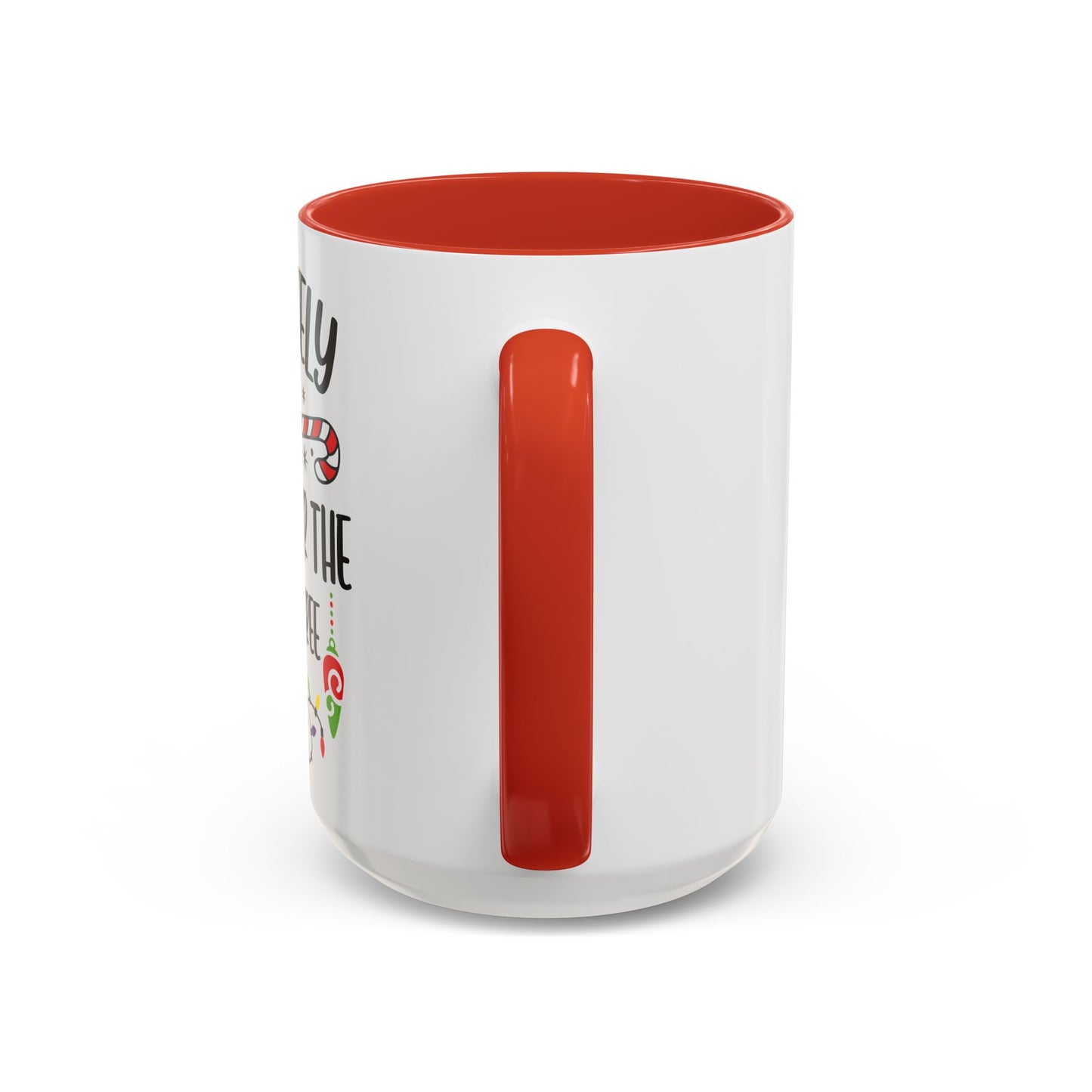 Christmas Coffee Mug, 11oz, "To peak under the Christmas Tree"