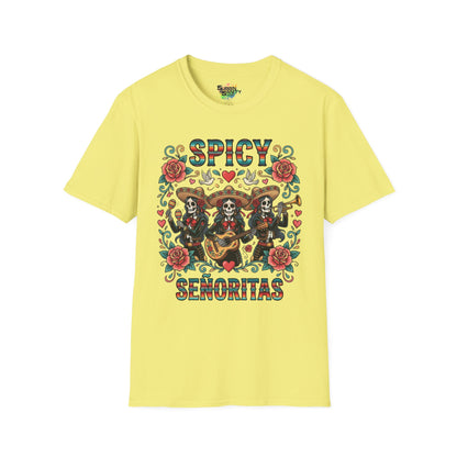 "Spicy Senoritas" | Unisex Softstyle T-Shirt