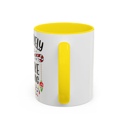 Christmas Coffee Mug, 11oz, "To spike the eggnog"