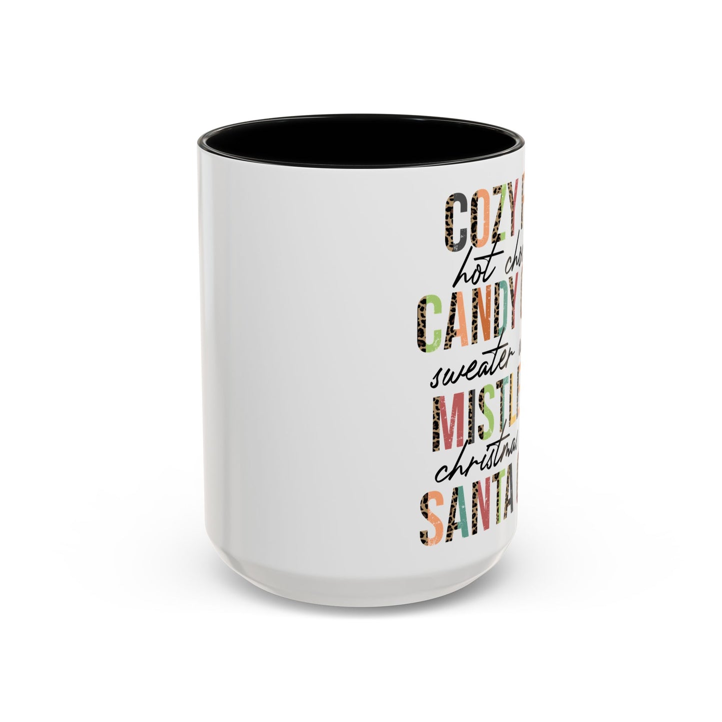 Christmas Coffee Mug, 11oz, Sweater Weather Quote -