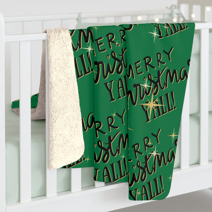 Christmas Sherpa Fleece Blanket